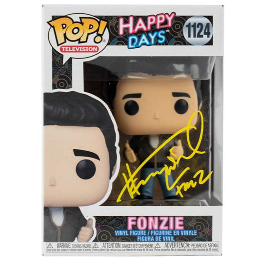 Henry Winkler Fonzie Happy Days #1124 Autographed Pop Vinyl