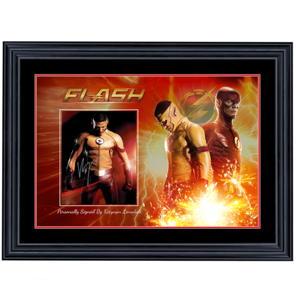 The Flash Keiynan Lonsdale Signed 8x10 Photo 1 Framed