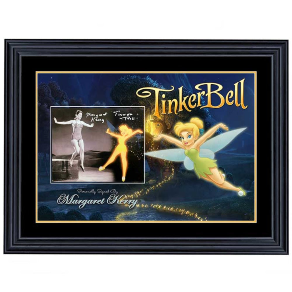 Margaret Kerry Tinkerbell Signed 8x10 Photo 2 Framed