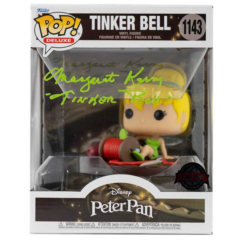 Margaret Kerry Disney Tinkerbell Peter Pan #1143 Autographed Pop Vinyl
