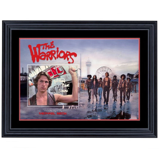 The Warriors Michael Beck Signed 8x10 Photo 6 Framed