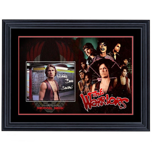 The Warriors Michael Beck Signed 8x10 Photo 3 Framed