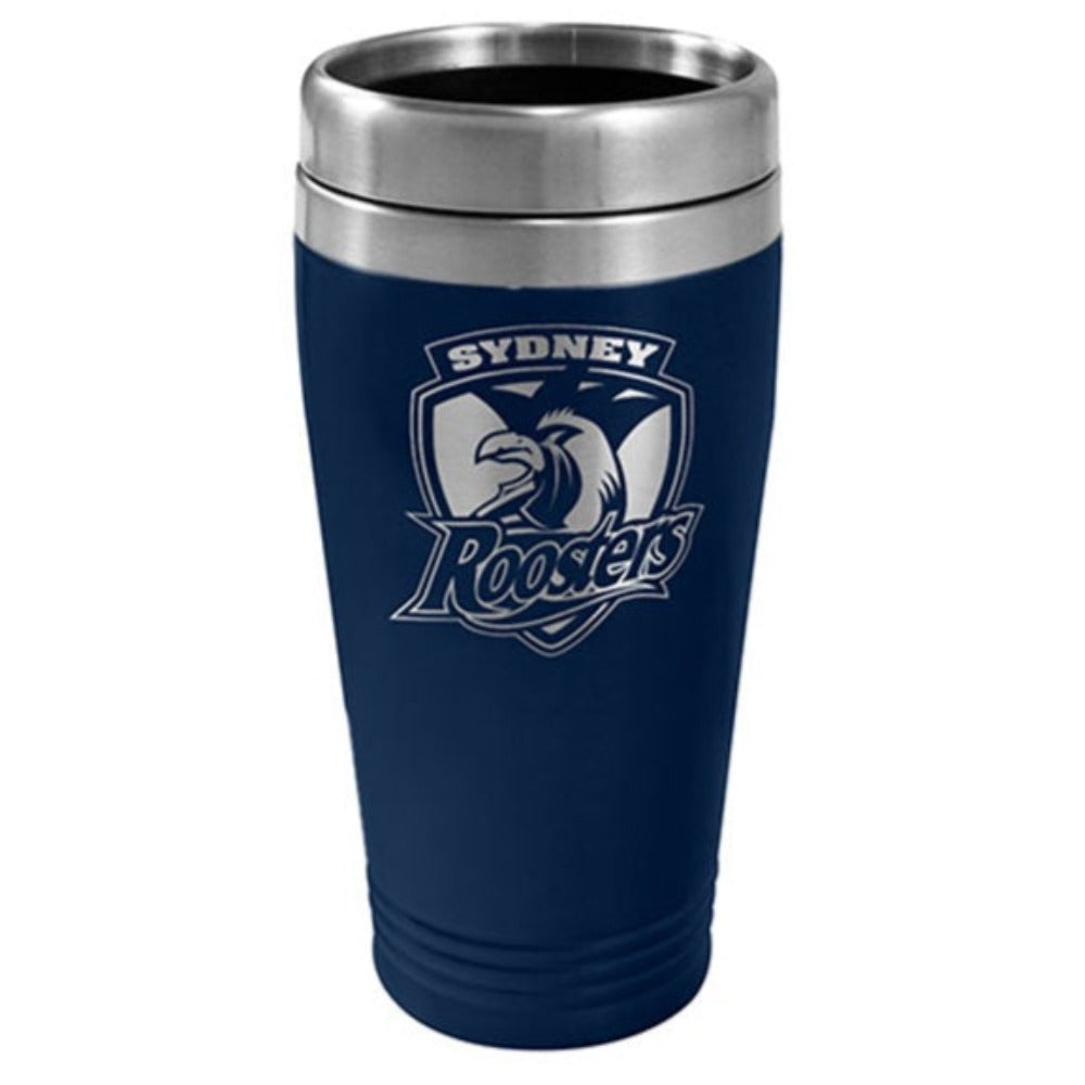 Roosters Stainless Steel Travel Mug