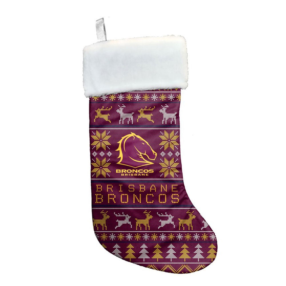 Broncos Christmas Stocking