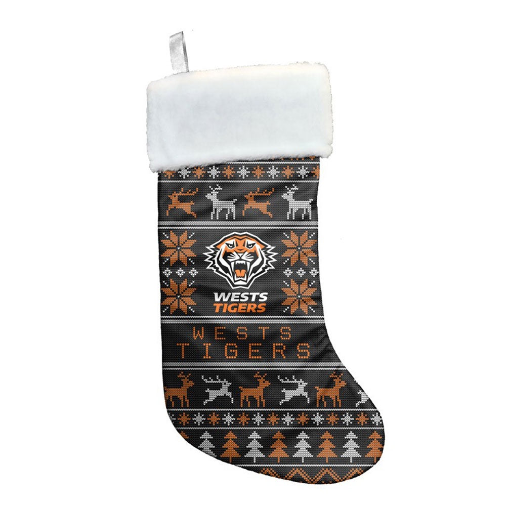 West Tigers Christmas Stocking