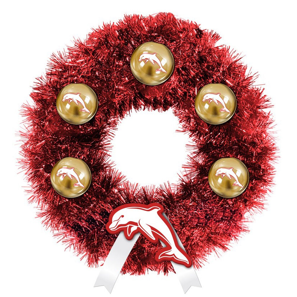 Dolphins Christmas Wreath