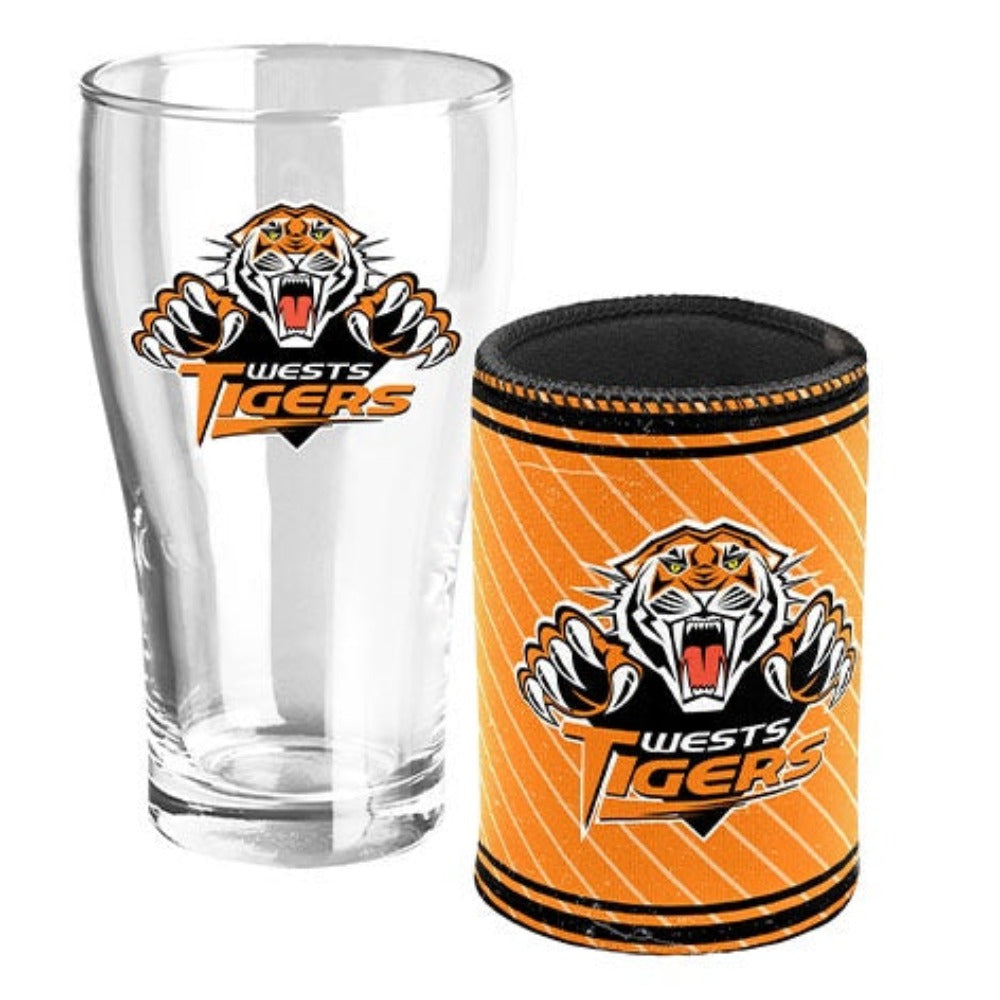 West Tigers Heritage Pint & Can Cooler Pack
