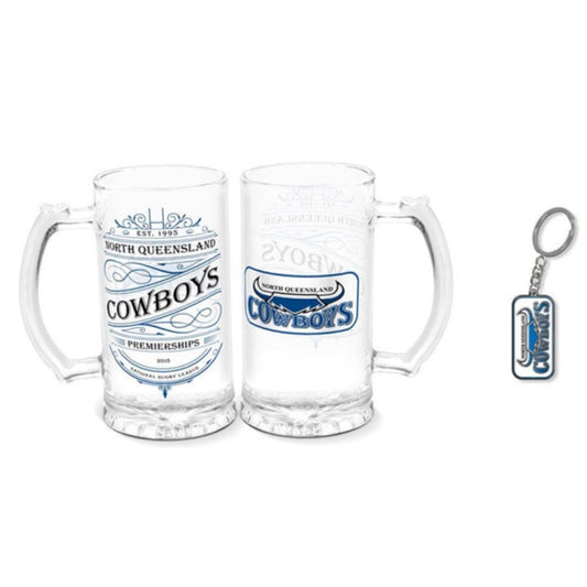 COWBOYS STEIN & KEYRING PACK