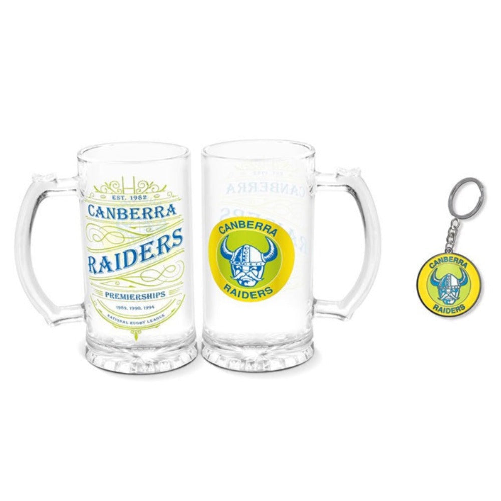 RAIDERS STEIN & KEYRING PACK