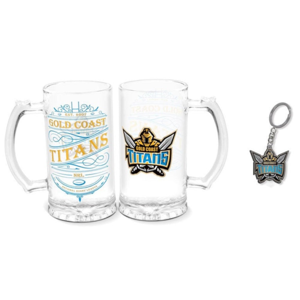 TITANS STEIN & KEYRING PACK