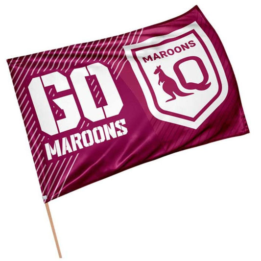 QLD 2023 G0 Maroons Game Day Flag