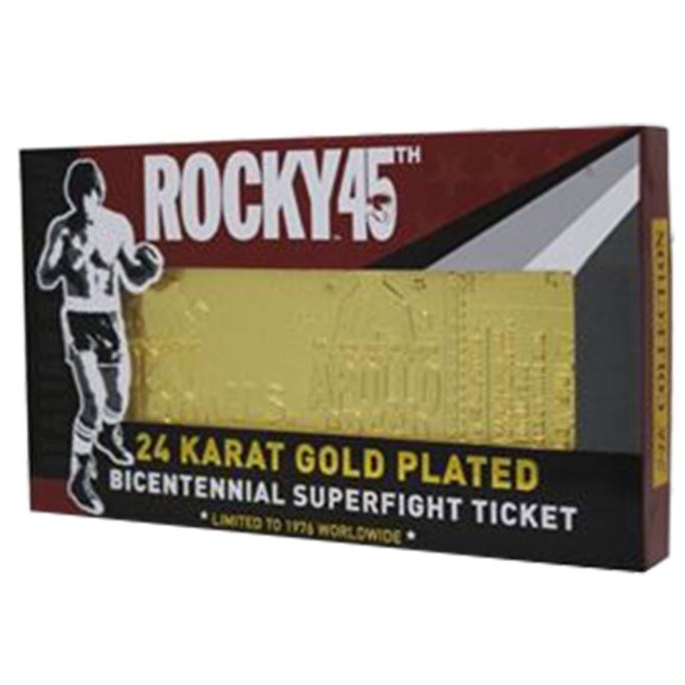 Limited Edition Rocky 45th Anniversary Super Fight Ticket