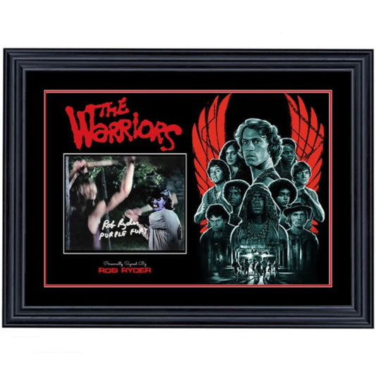 The Warriors Rob Ryder Signed 8x10 Photo Framed