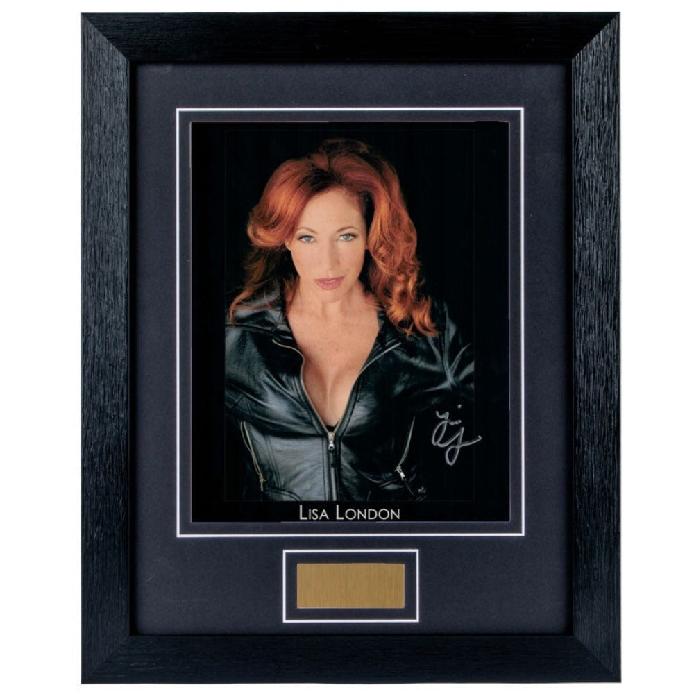 Lisa London Signed Framed Photo