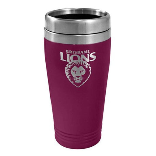 BRISBANE LIONS S/STEEL TRAVEL MUG