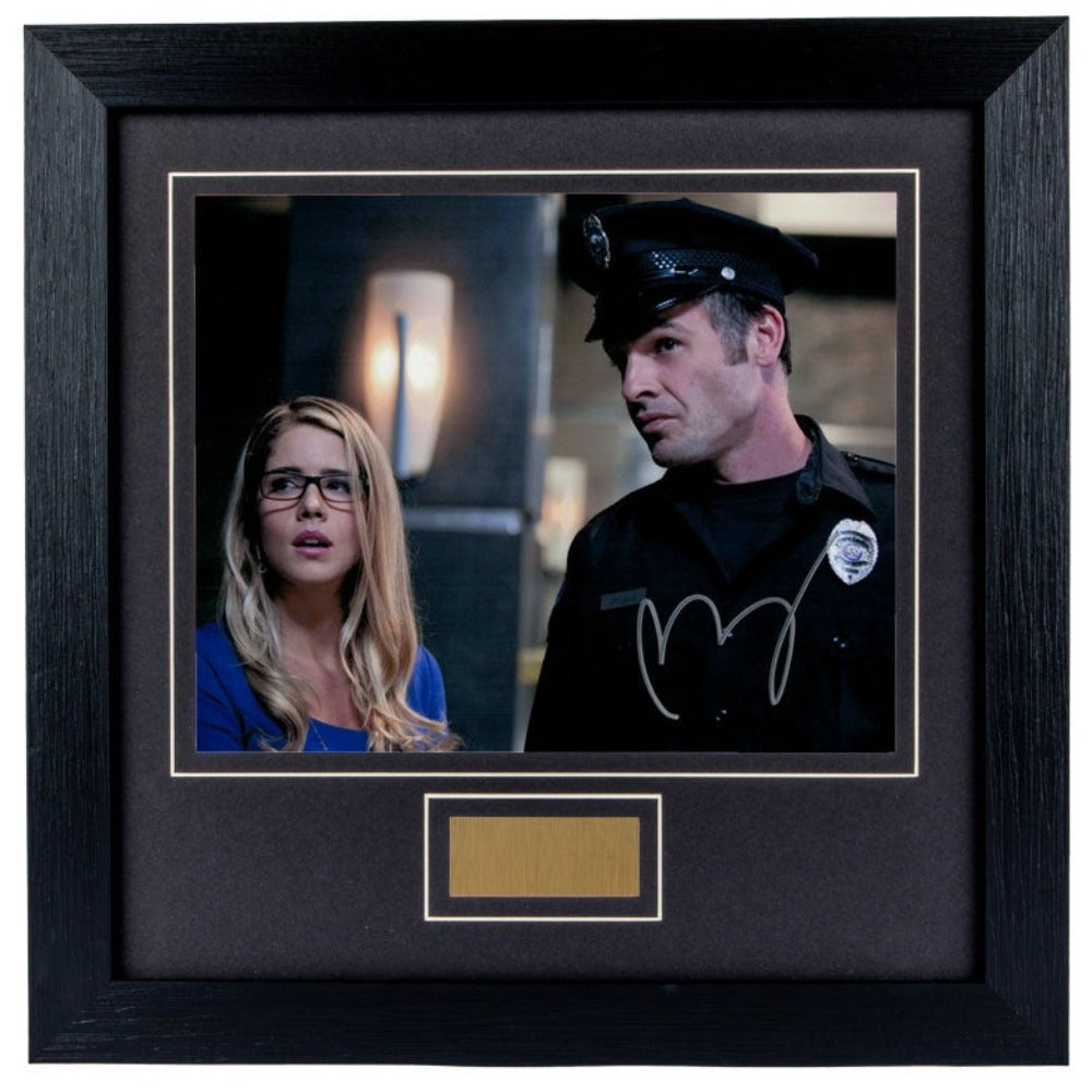 Arrow Paul Blackthorne Signed Framed Photo