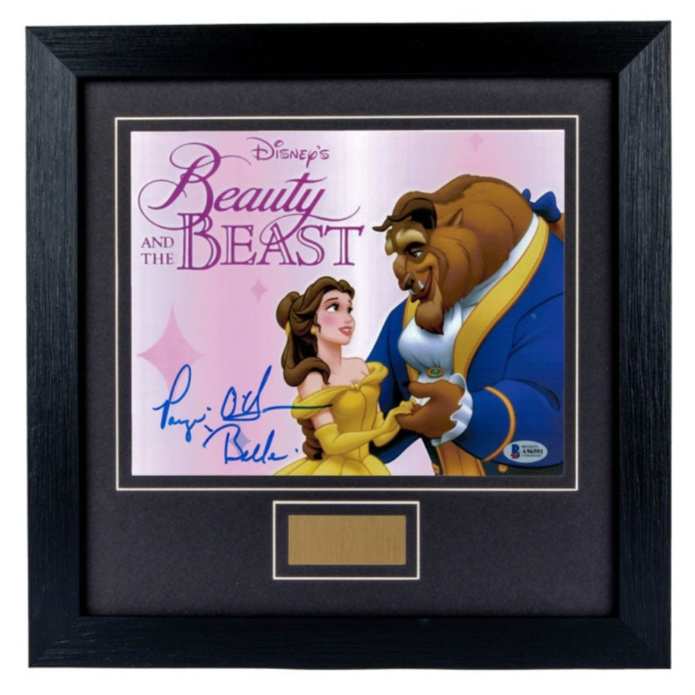 Paige O'Hare Beauty  and the Beast Signed Framed Photo x BAS