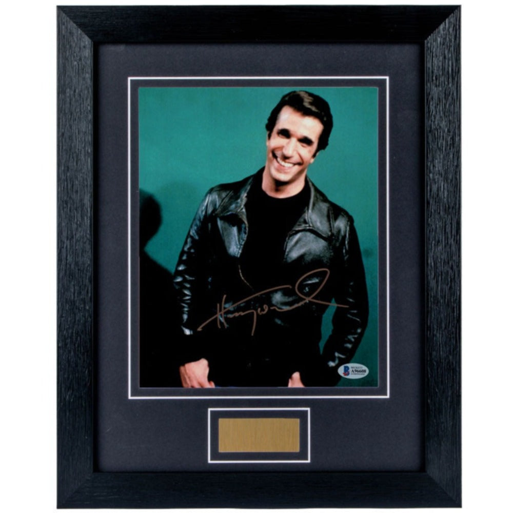 Henry Winkler Happy Days Signed Framed Photo 7