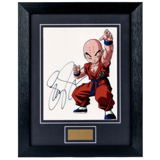 Sonny Strait Dragon Ball Z Signed Framed Photo