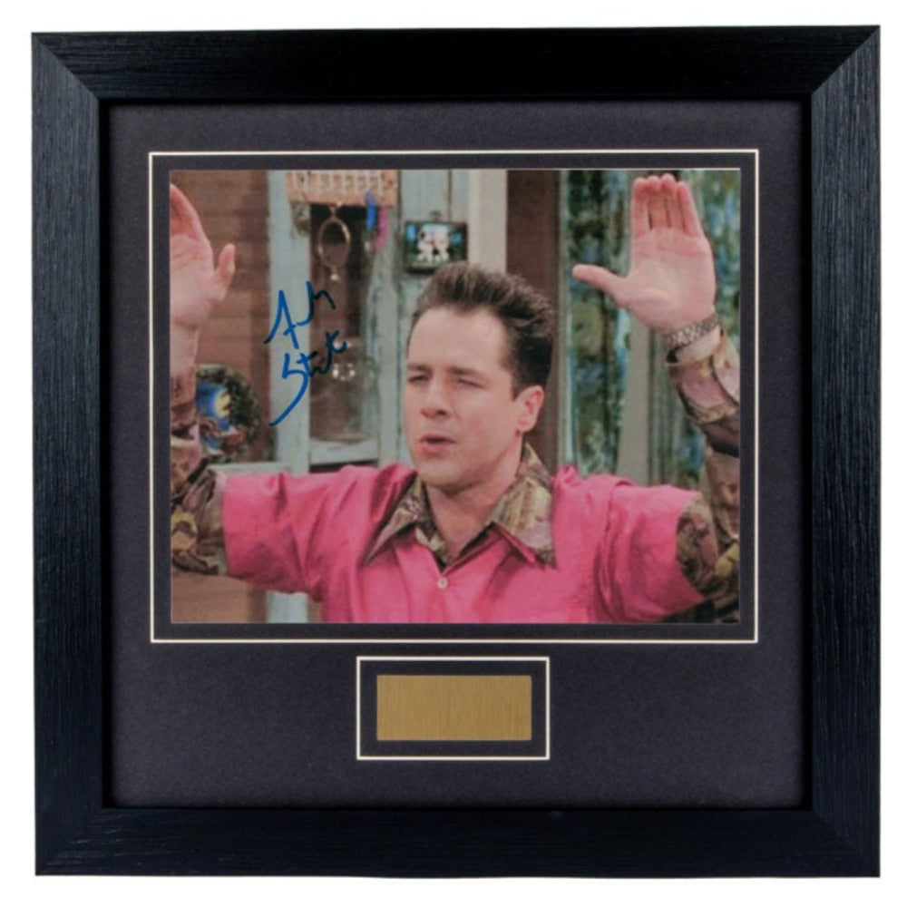 French Stewart 3rd Rock Signed Framed Photo 1