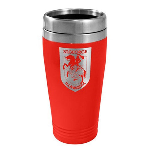 DRAGONS STAINLESS STEEL TRAVEL MUG