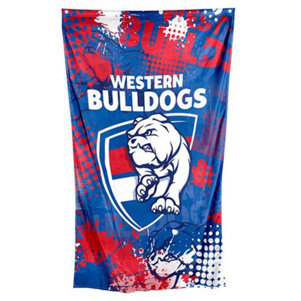 Western Bulldogs Cape Flag