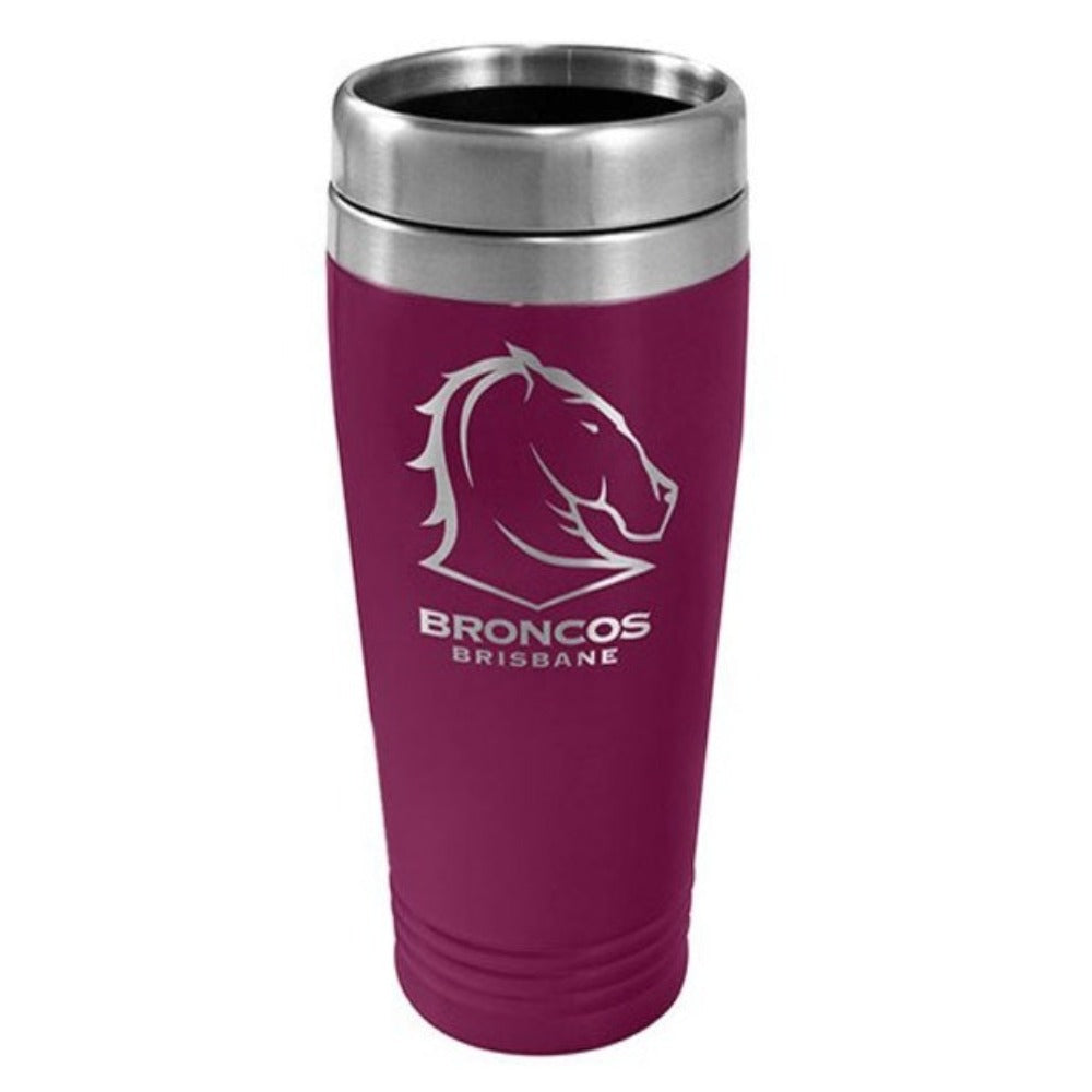 Brisbane Broncos Stainless Steel Travel Mug