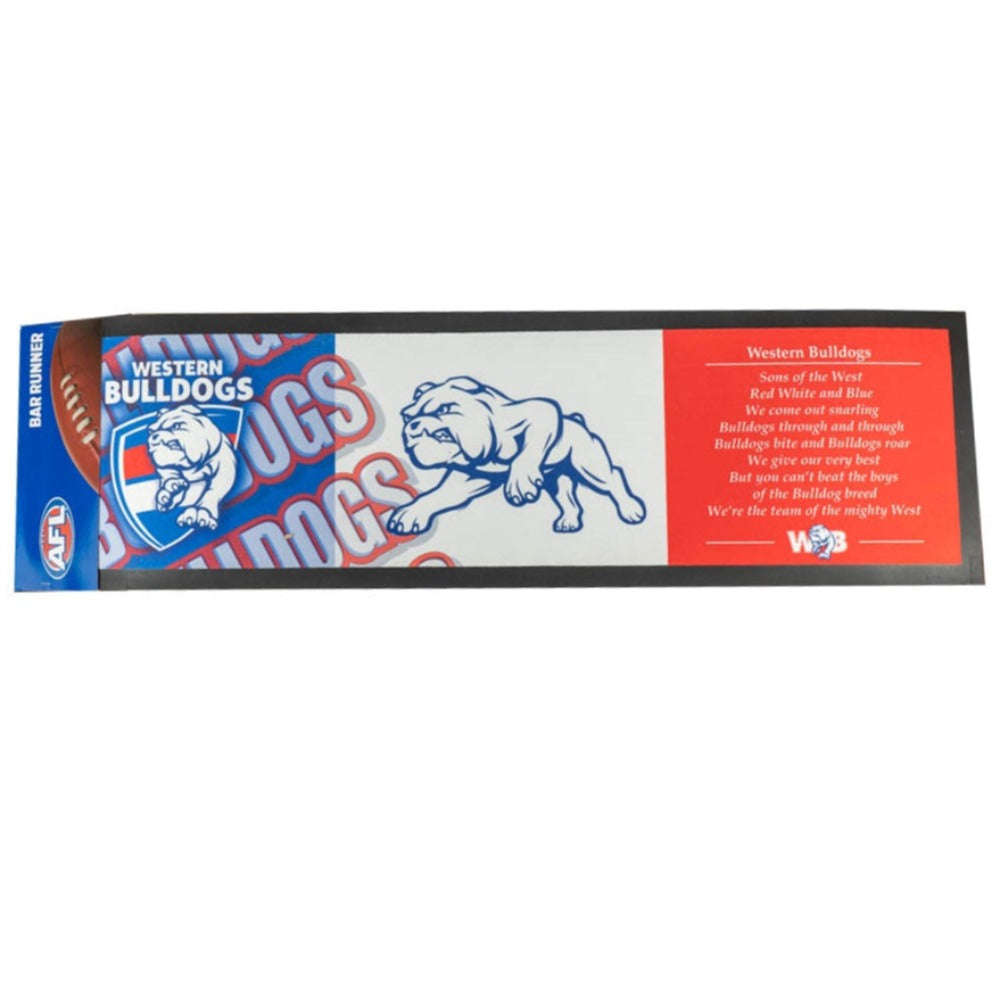 WESTERN BULLDOGS BAR RUNNER