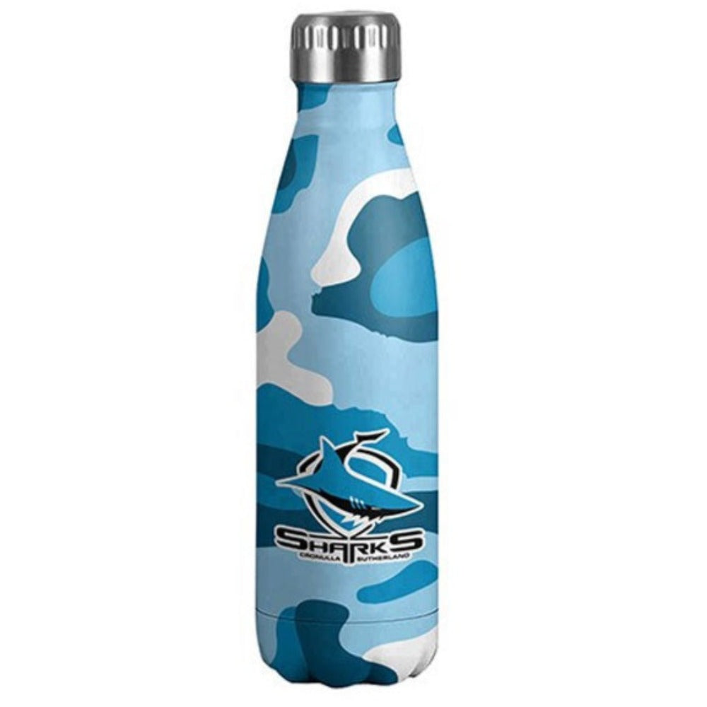 SHARKS S/STEEL WRAP BOTTLE