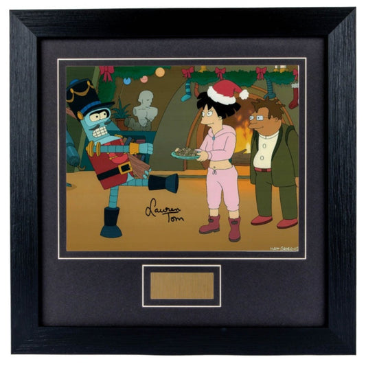 Lauren Tom Futurama signed Photo Framed 4