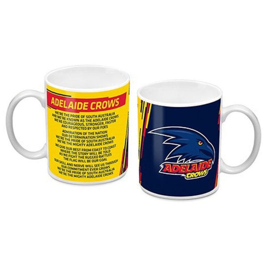 ADELAIDE LOGO AND SONG MUG