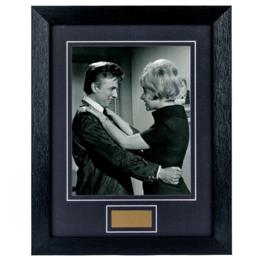 Angela Douglas The Comedy Man signed framed photo