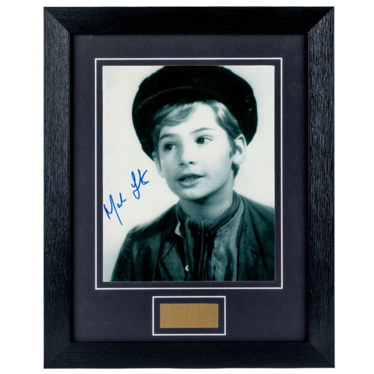 Mark Lester Oliver Signed and Framed Photo