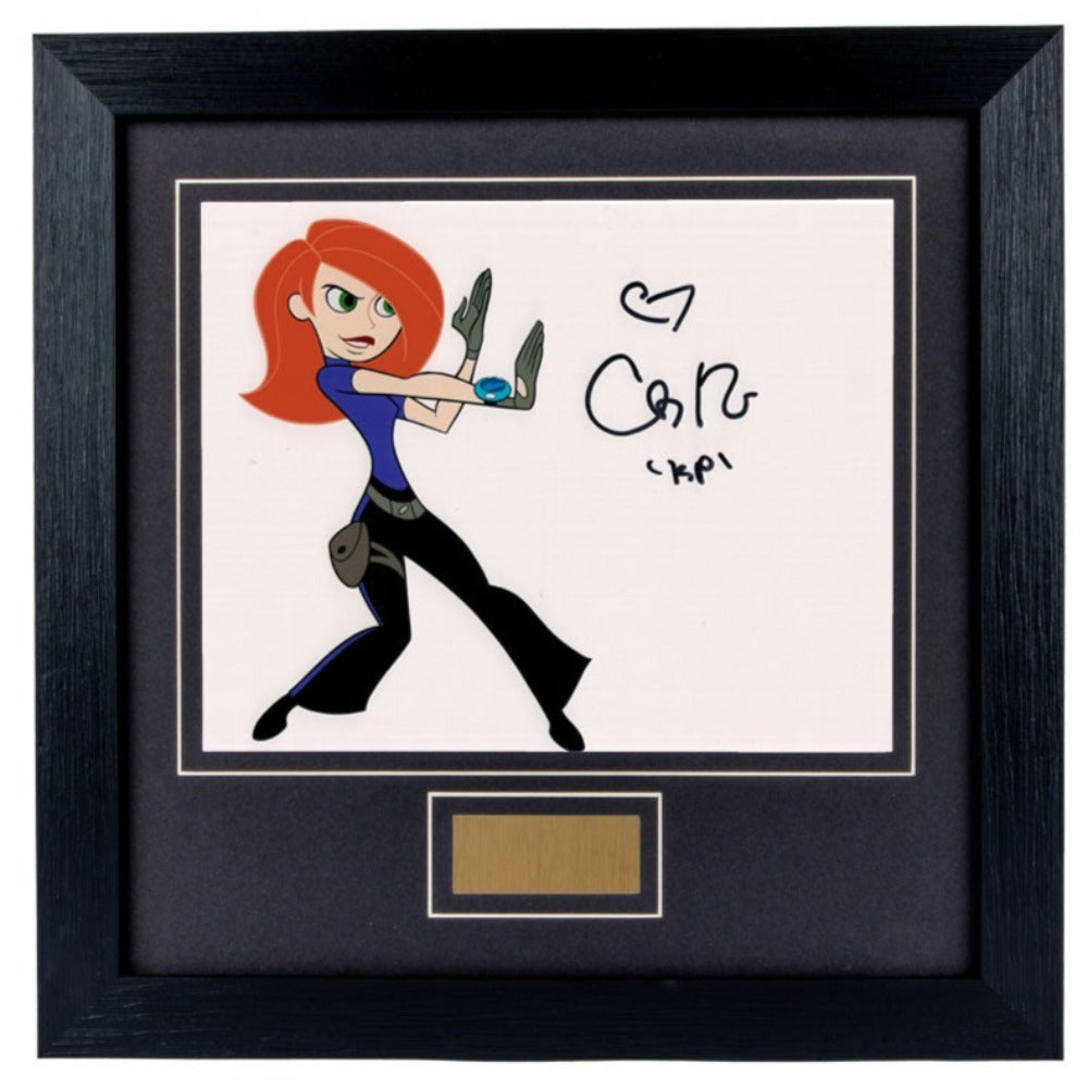 Christy Carlson Romano Kim Possible Signed Framed Photo 1
