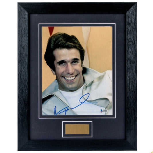 Henry Winkler Happy Days Signed Framed Photo 4