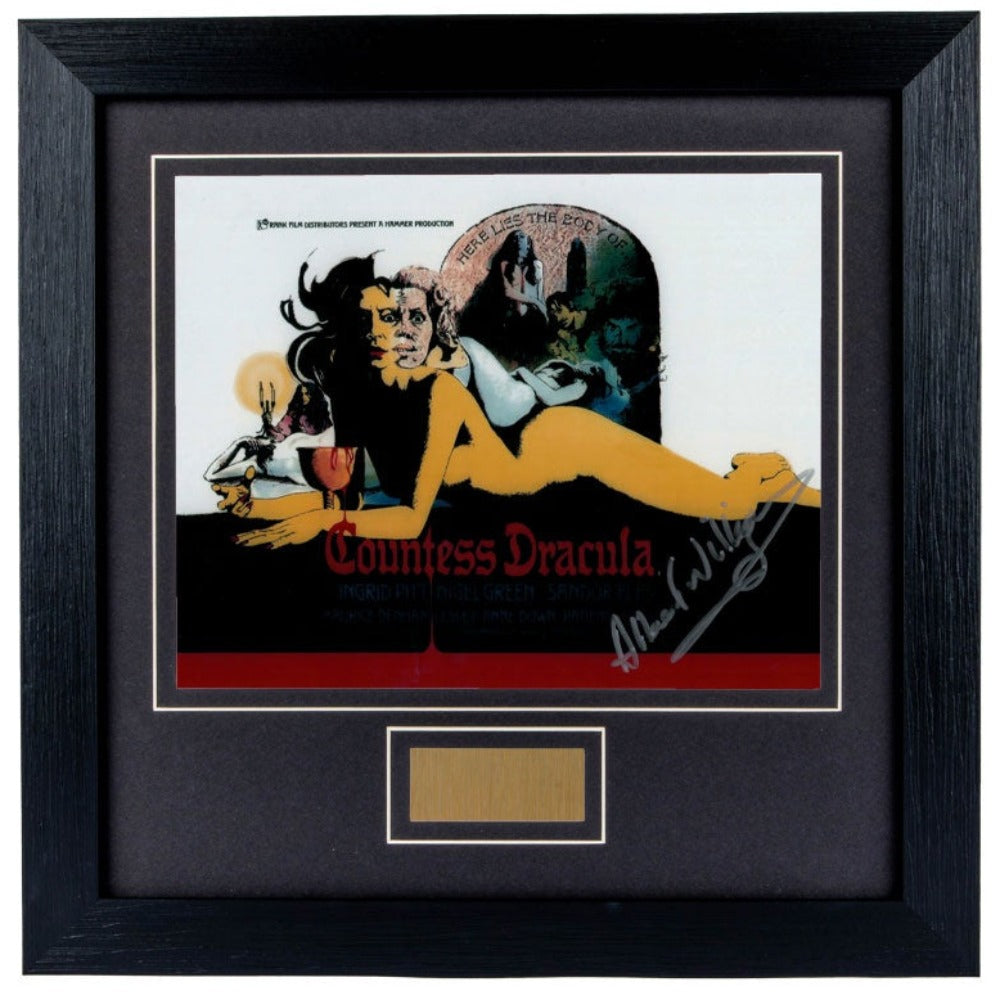 Albert Wilkinson Countess Dracula signed framed photo 2