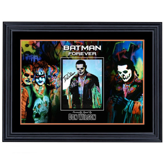 Don 'The Dragon' Wilson Signed Batman Forever 8x10 Photo Framed