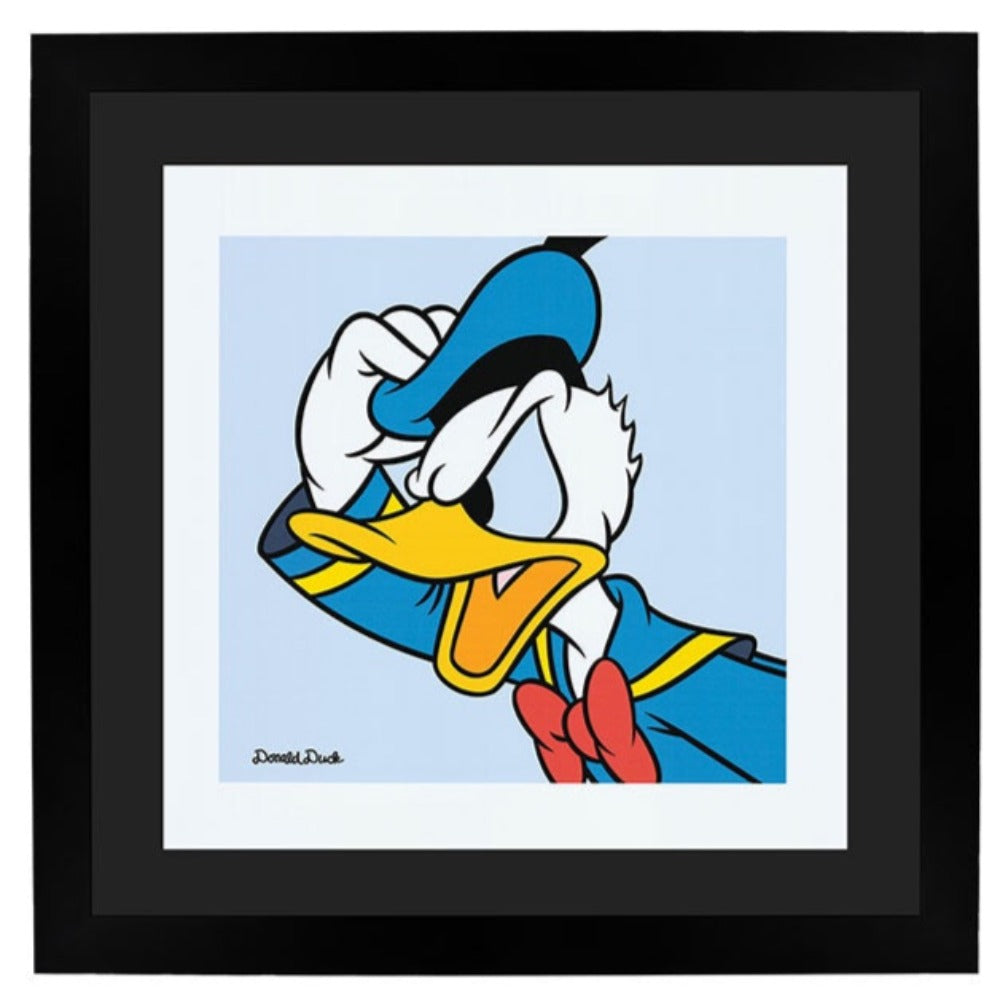 Donald Duck Print Framed