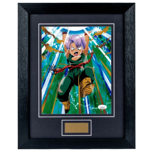 Alexis Tipton Dragon Ball Z signed framed JSA photo