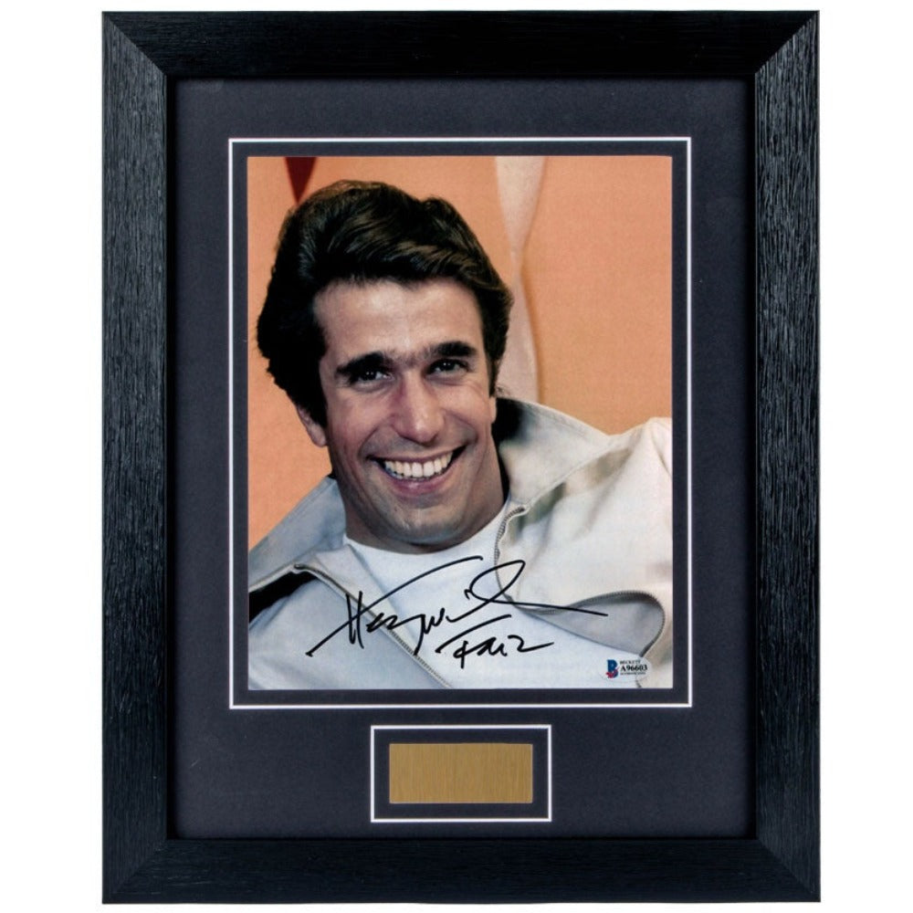 Henry Winkler Happy Days Signed Framed Photo 11