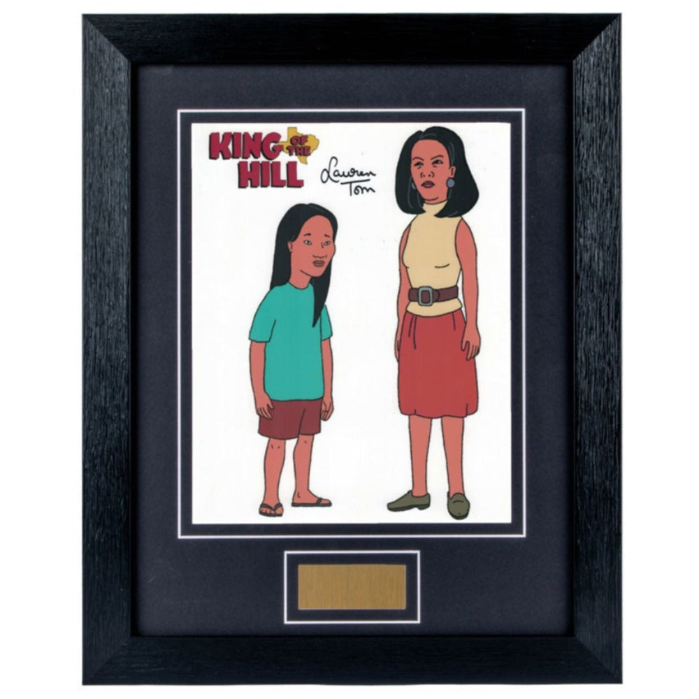 Lauren Tom King of the Hill signed Photo Framed 1