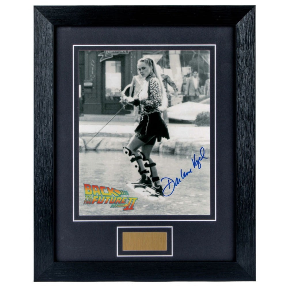 Darlene Vogel Back To The Future Signed Framed Photo