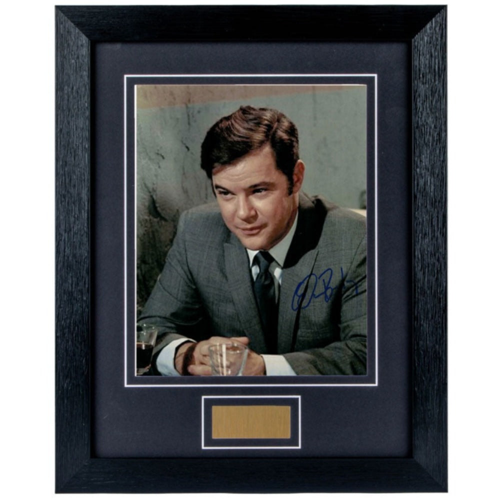 Warren Berlinger Signed Framed Photo