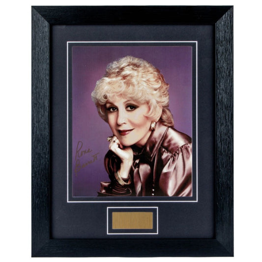 Rona Barrett Gossip Queen Signed Framed Photo