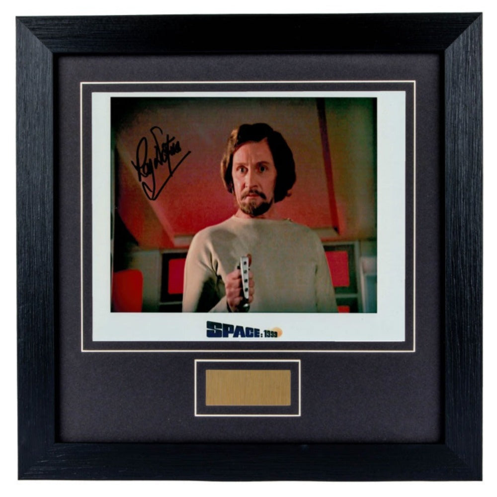 Roy Dotrice Space 1999 Signed Framed Photo