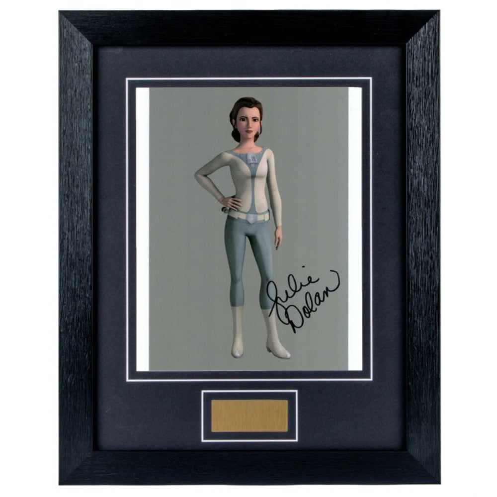 Julie Dolan Star Wars Signed Framed Photo