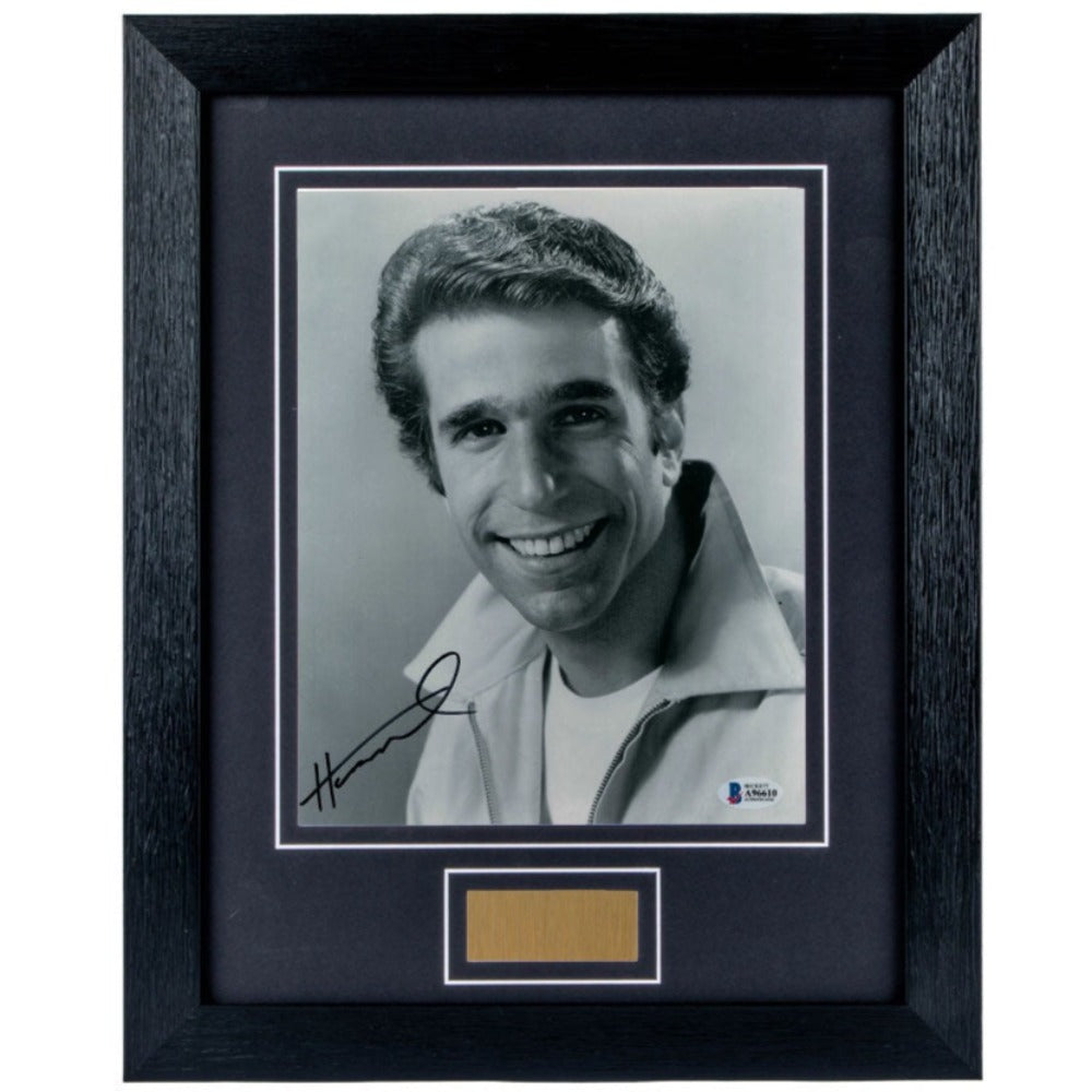 Henry Winkler Happy Days Signed Framed Photo 6