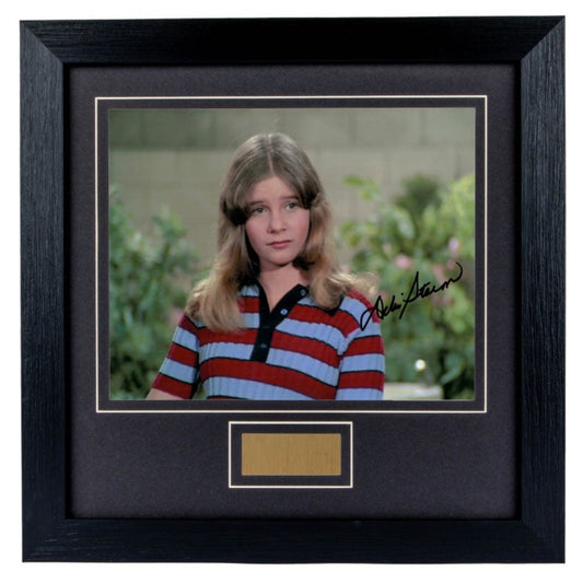 Debie Storm Brady Bunch Signed Framed Photo 2