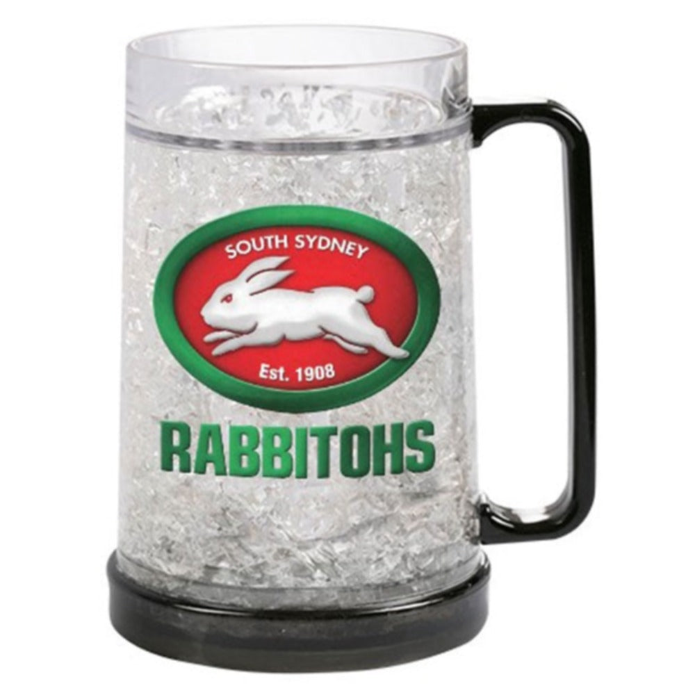 Rabbitohs Logo Gel Ezy Freeze Mug
