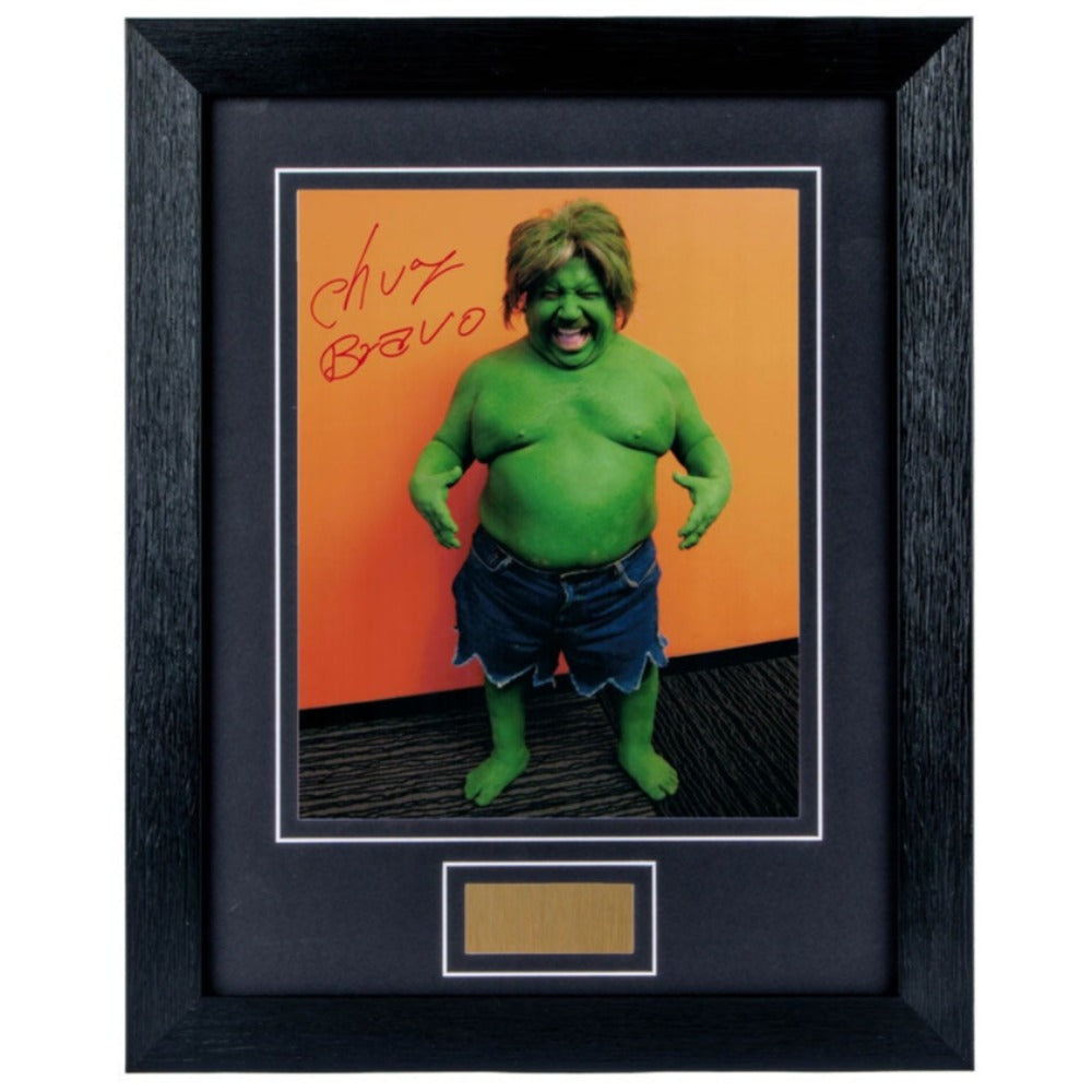 Chuy Bravo Signed Framed Photo